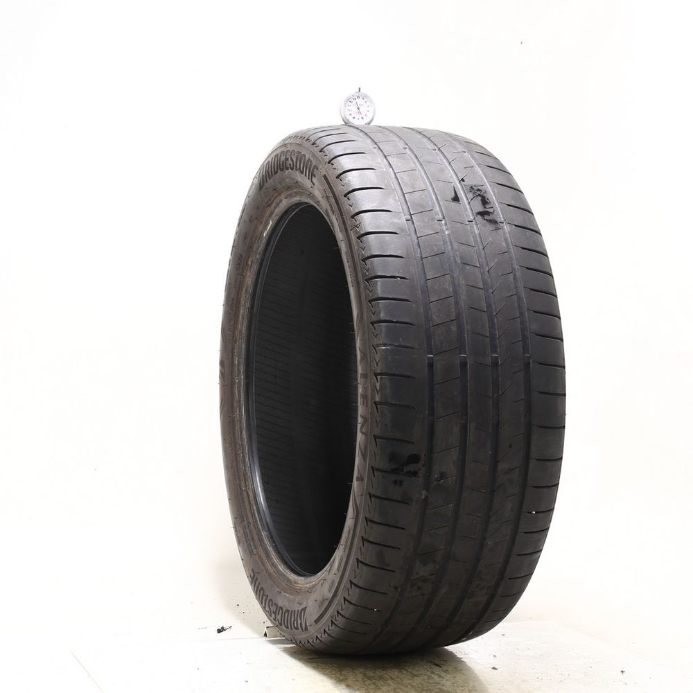 Set of (2) Used 265/45R21 Bridgestone Alenza 001 AO 108H - 6-6.5/32 - Image 1