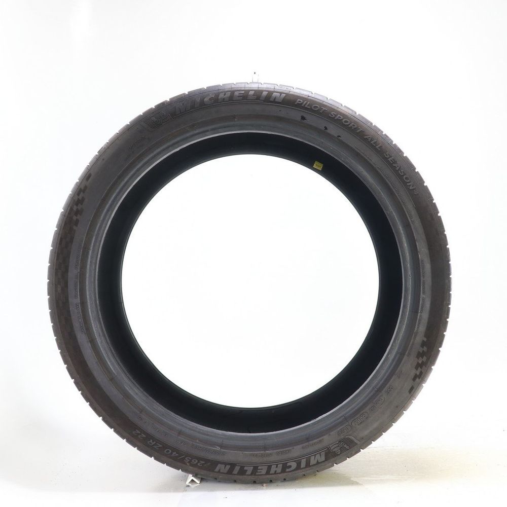Set of (2) Used 265/40ZR22 Michelin Pilot Sport All Season 4 106Y - 7-7.5/32 - Image 6