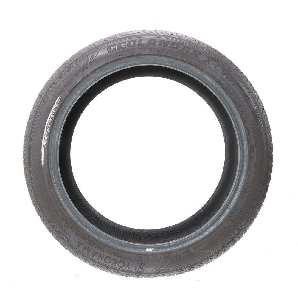 Set of (2) Used 255/45R20 Yokohama Geolandar X-CV G057 105W - 6.5/32 - Image 3