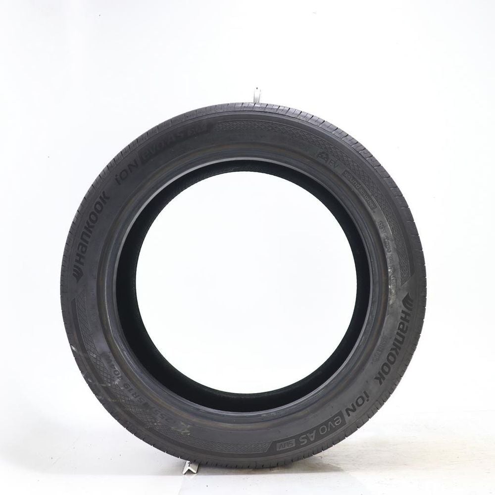 Set of (4) Used 255/45R19 Hankook iON evo AS SUV Sound Absorber EV 104W - 7.5-8/32 - Image 6