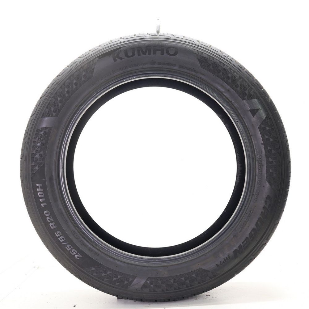 Set of (2) Used 255/55R20 Kumho Crugen HP71 110H - 9.5/32 - Image 3
