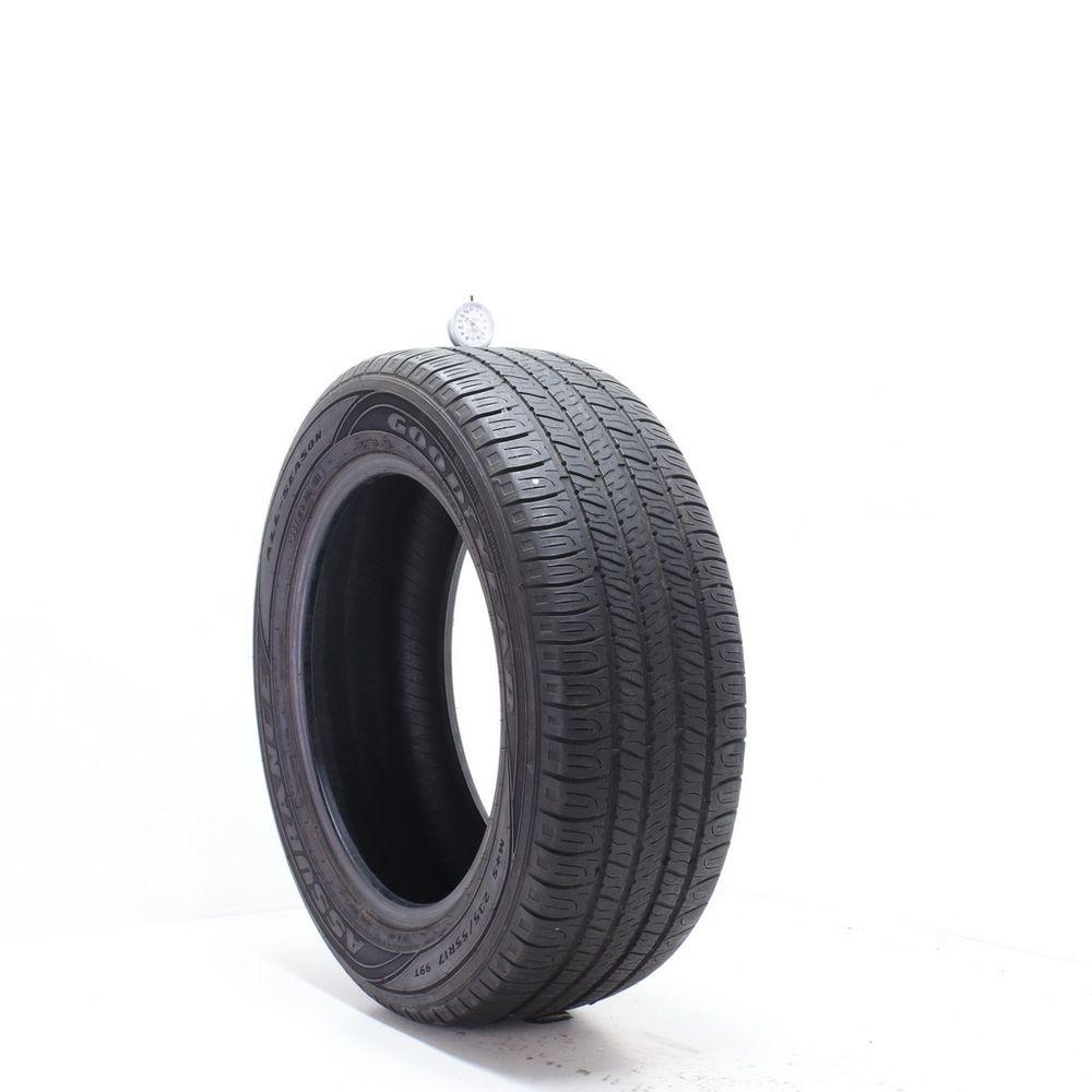 Set of (2) Used 235/55R17 Goodyear Assurance All-Season 99T - 5/32 - Image 1