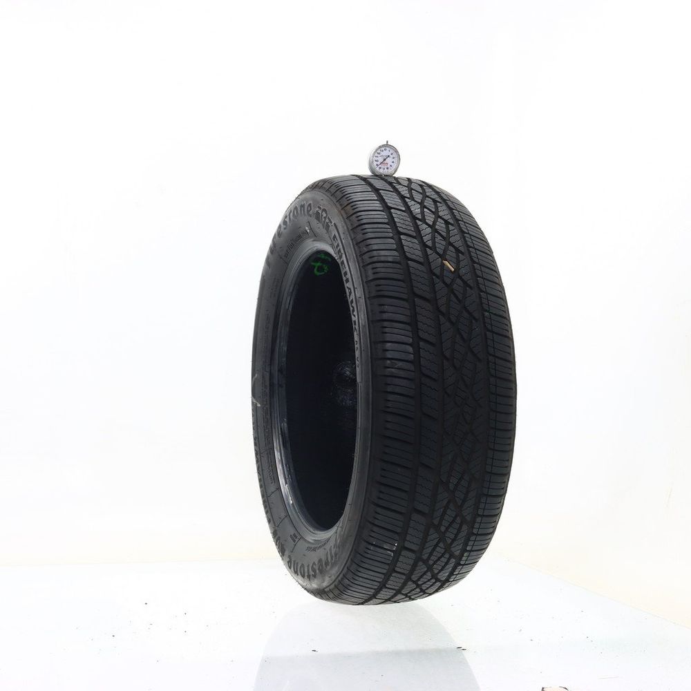 Set of (2) Used 225/55R17 Firestone Firehawk AS V2 97V - 8.5-9/32 - Image 1