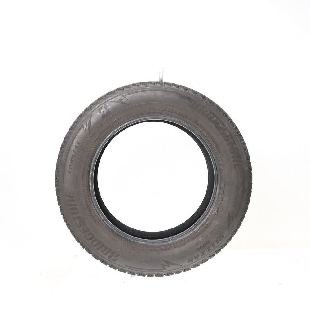 Set of (2) Used 205/65R16 Bridgestone Blizzak WS90 Studless 95T - 7.5-8.5/32 - Image 3