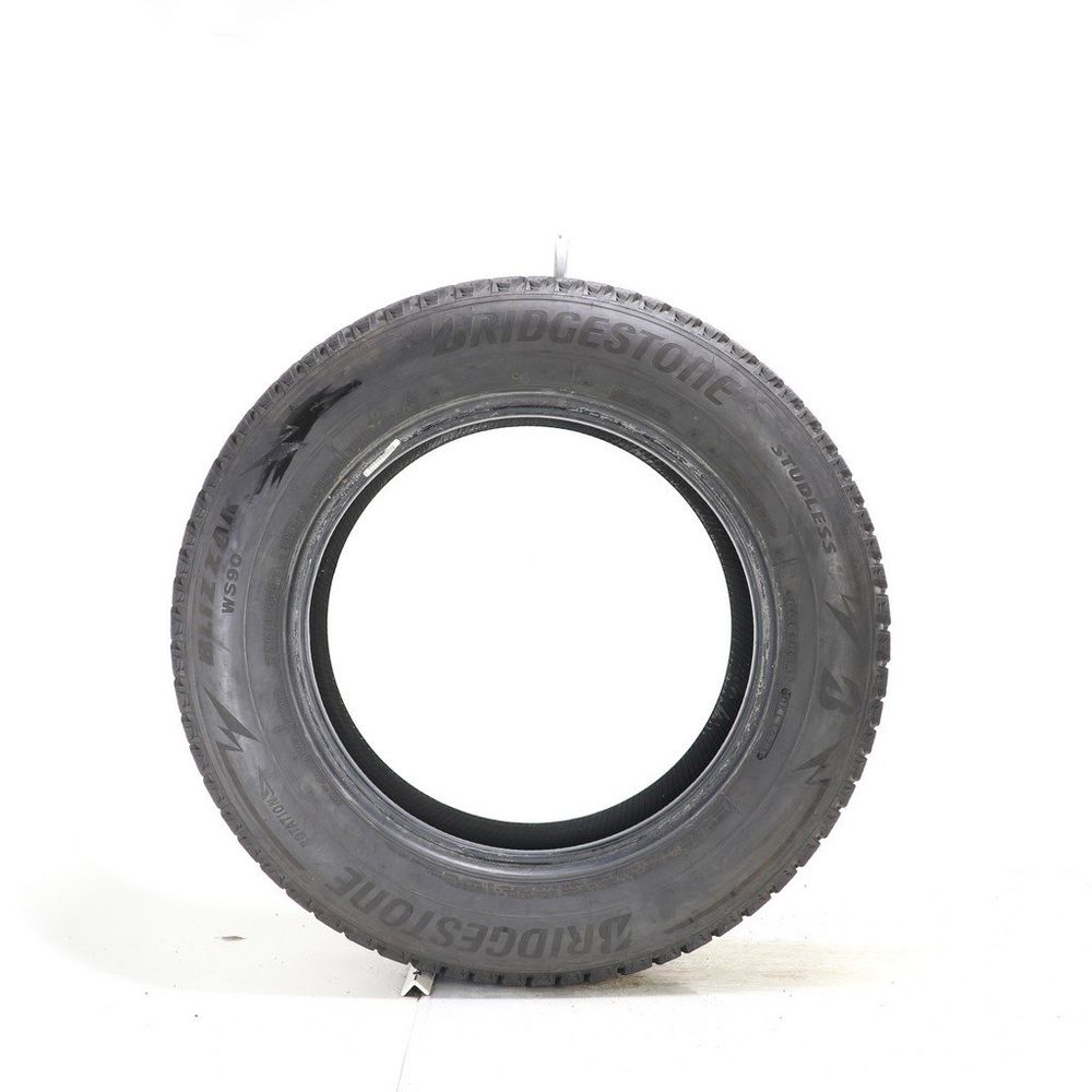 Set of (2) Used 205/65R16 Bridgestone Blizzak WS90 Studless 95T - 7.5-8.5/32 - Image 6