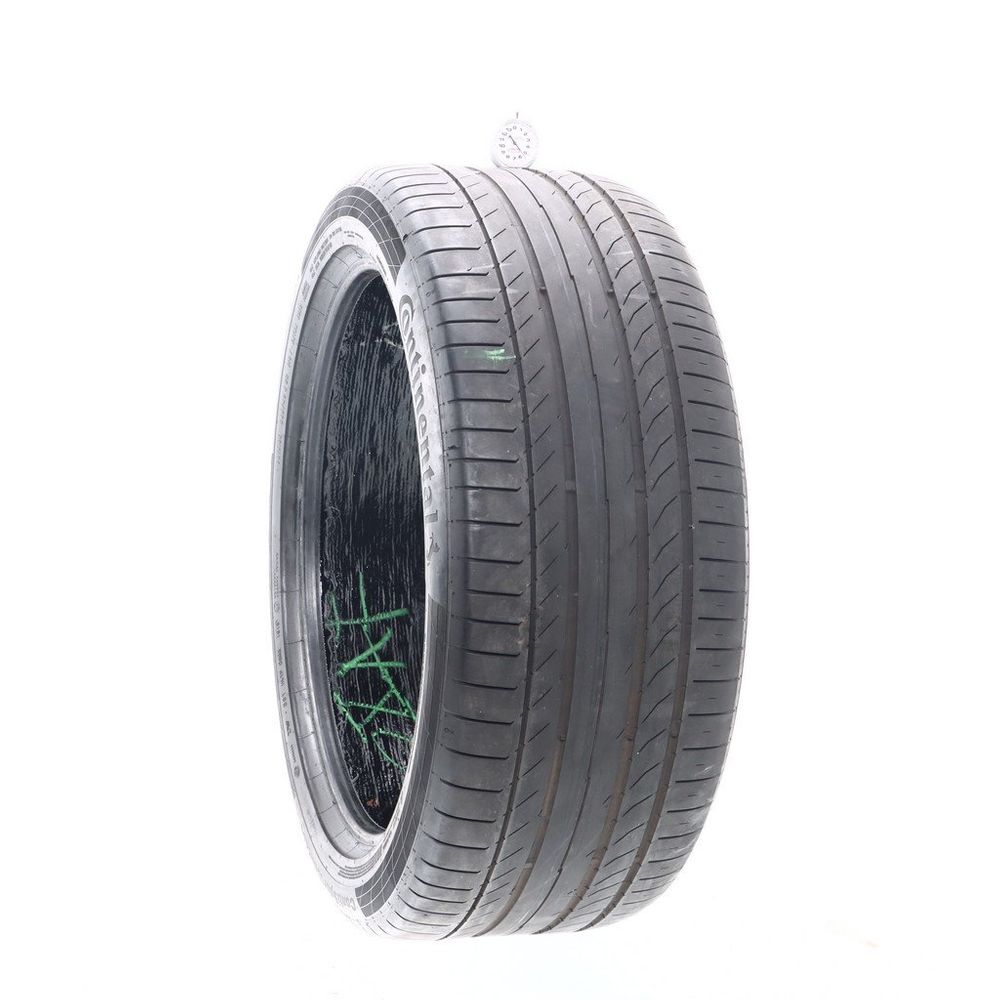 Used 285/40R22 Continental ContiSportContact 5 ContiSeal 110Y - 5.5/32 - Image 1