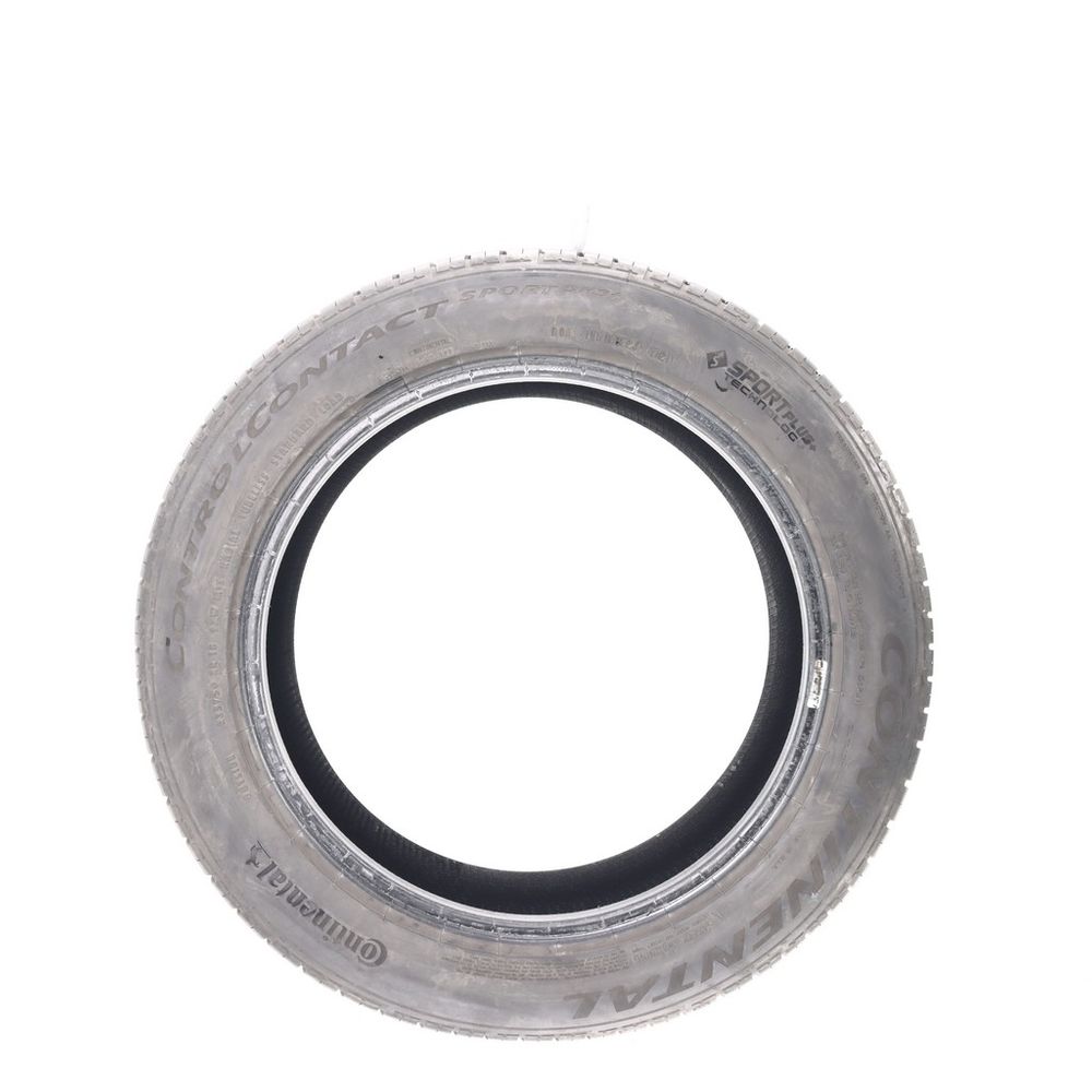 Set of (2) Used 235/50ZR18 Continental ControlContact Sport SRS Plus 97W - 7.5-8/32 - Image 3