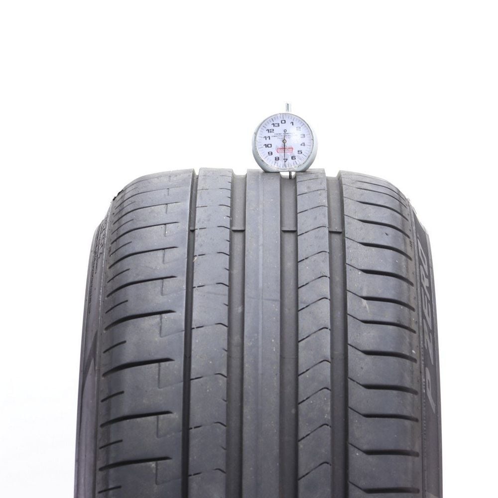 Set of (2) Used 245/35ZR19 Pirelli P Zero PZ4 AO 93Y - 7-8/32 - Image 2
