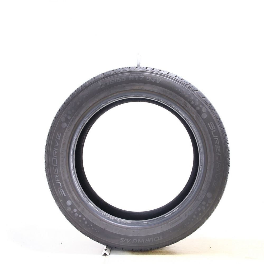 Set of (2) Used 215/55R17 SureDrive Touring A/S TA71 94V - 7-7.5/32 - Image 3