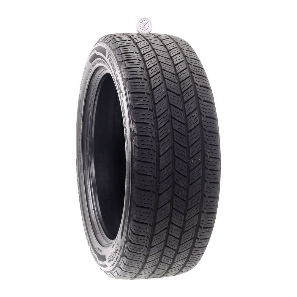 Set of (2) Used 255/50R20 Continental TerrainContact H/T 109H - 9-10/32 - Image 1