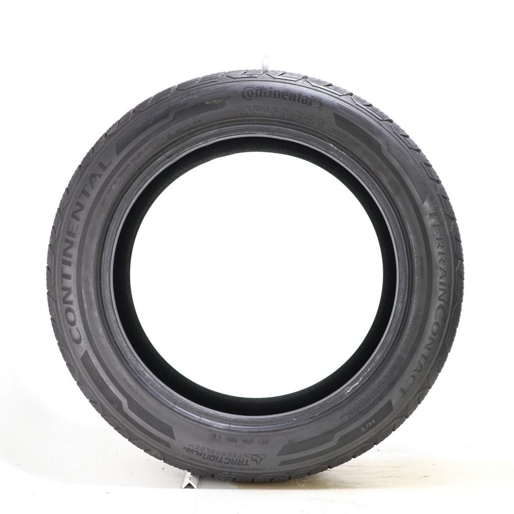 Set of (2) Used 255/50R20 Continental TerrainContact H/T 109H - 9-10/32 - Image 6