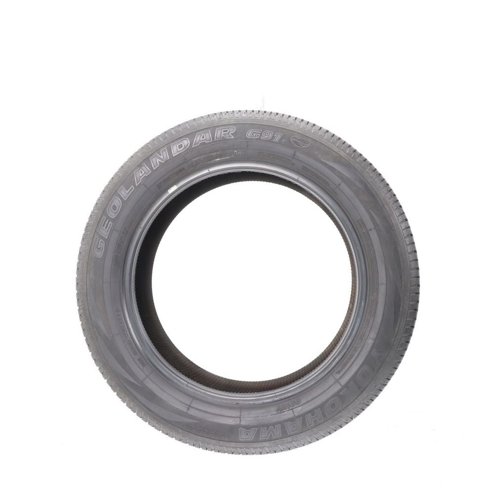 Set of (2) Used 225/60R18 Yokohama Geolandar G91HV 100H - 6.5-7/32 - Image 3