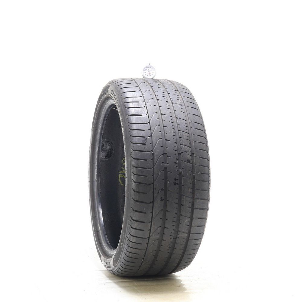 Set of (2) Used P 275/35R20 Pirelli P Zero MOE Run Flat 102Y - 6.5-7.5/32 - Image 1