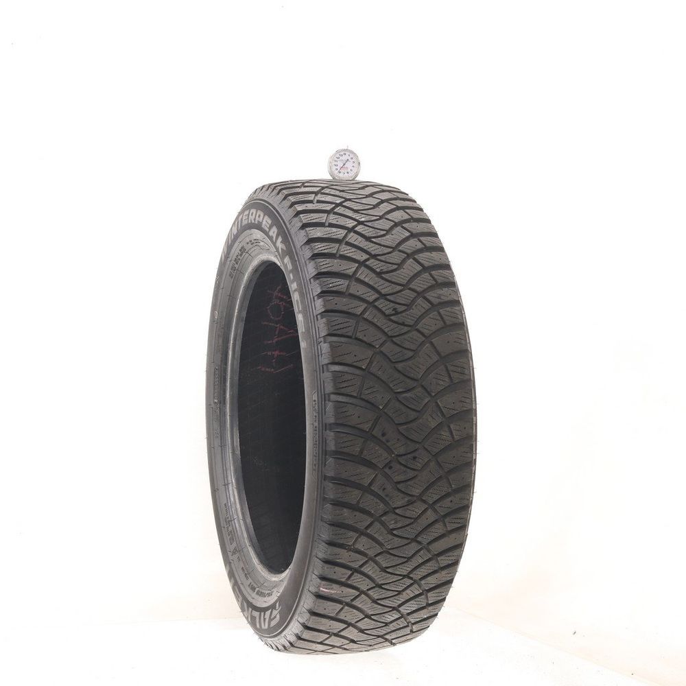 Set of (2) Used 235/55R19 Falken Winterpeak F-Ice 1 105T - 8-9/32 - Image 1