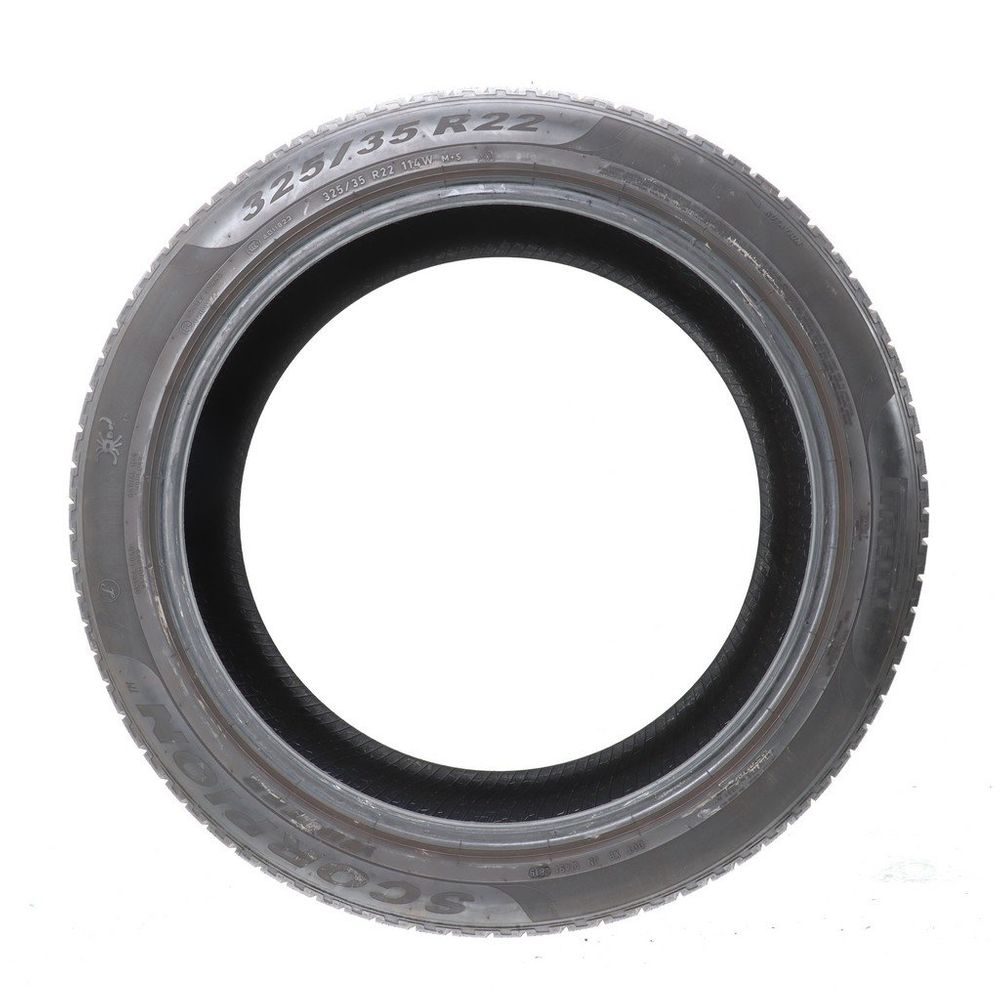 Set of (4) Used 325/35R22 Pirelli Scorpion Winter L 114W - 7-7.5/32 - Image 3