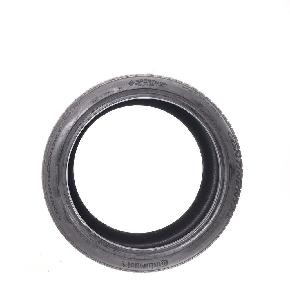 Set of (2) Used 255/35ZR19 Continental ControlContact Sport SRS Plus 96Y - 7-8/32 - Image 3