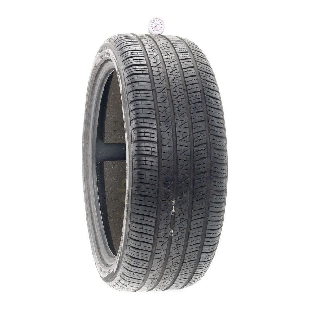 Set of (4) Used 255/40R21 Pirelli Scorpion Zero VOL PNCS 102V - 9-10/32 - Image 1