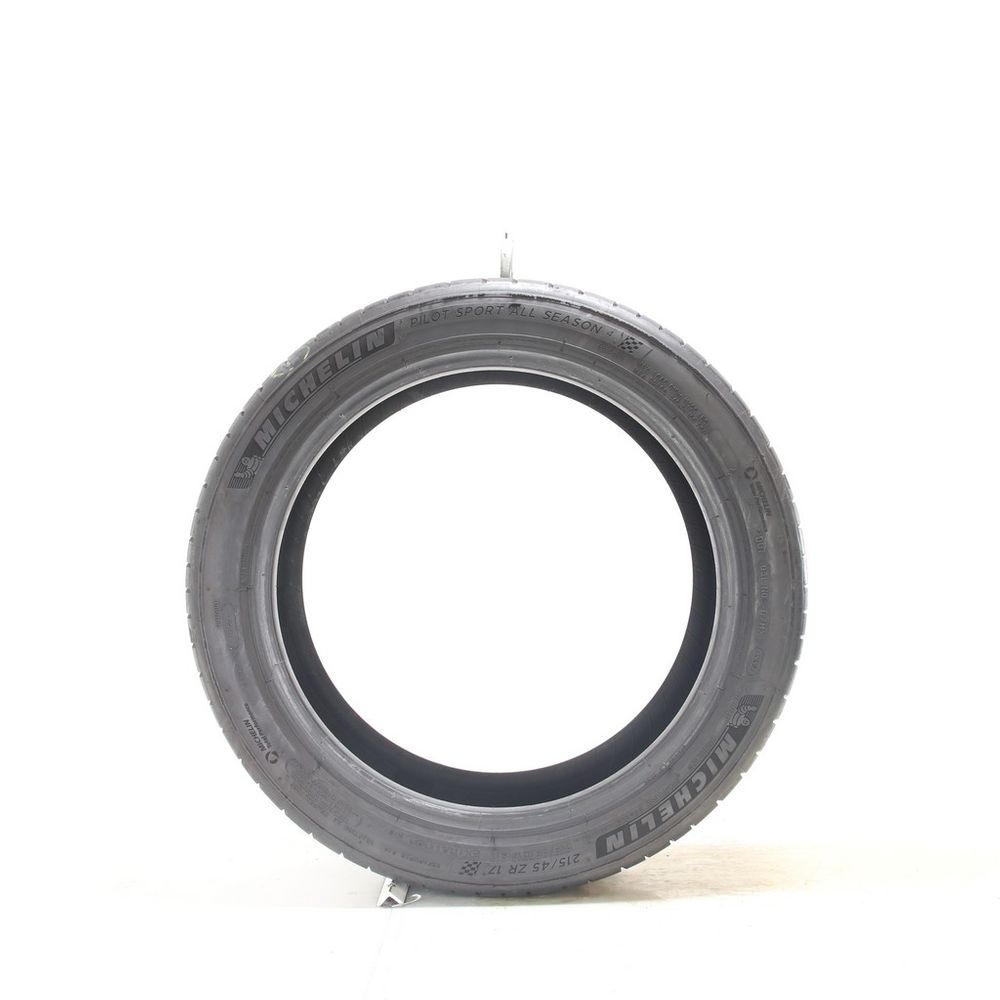 Used 215/45ZR17 Michelin Pilot Sport All Season 4 91Y - 4.5/32 - Image 3