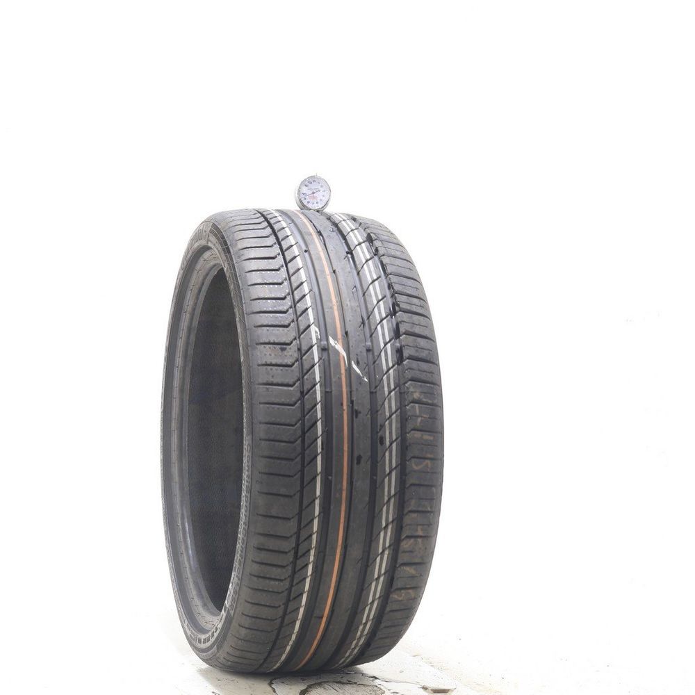 Used 245/35R19 Continental ContiSportContact 5 SSR MOE 93Y - 9/32 - Image 1