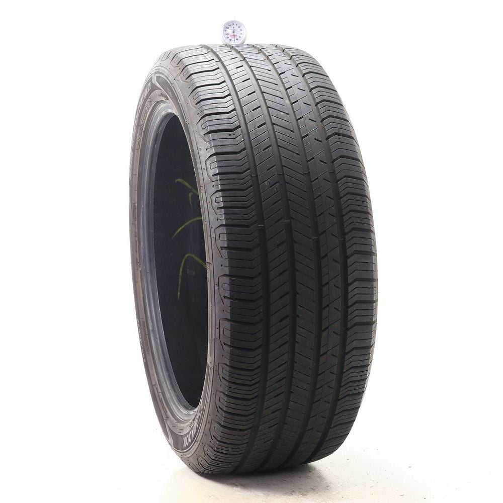 Set of (2) Used 285/45R22 Hankook Mavis Traction Control 4Season 114H - 6.5-7/32 - Image 4