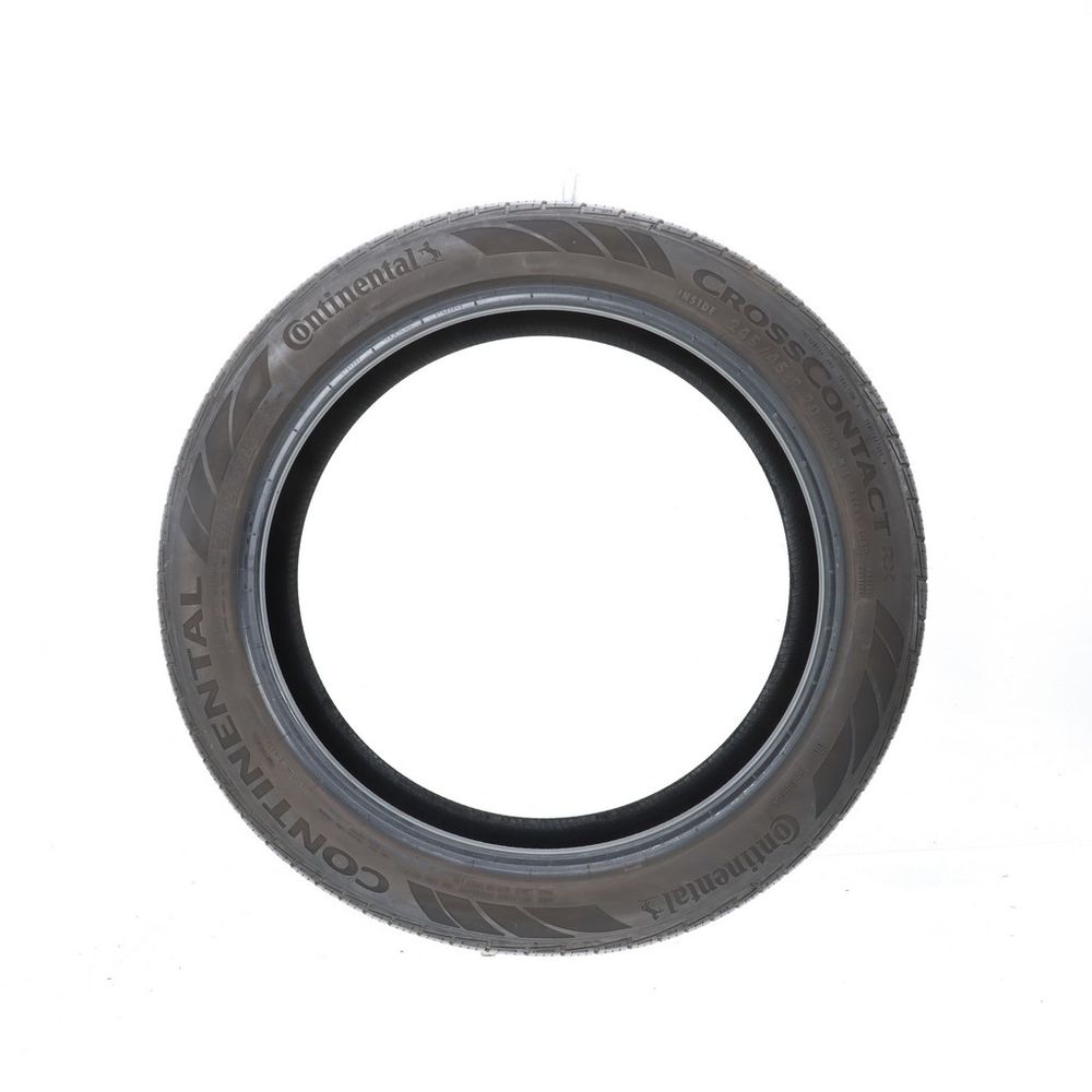 Set of (2) Used 245/45R20 Continental CrossContact RX 103H - 7.5/32 - Image 3