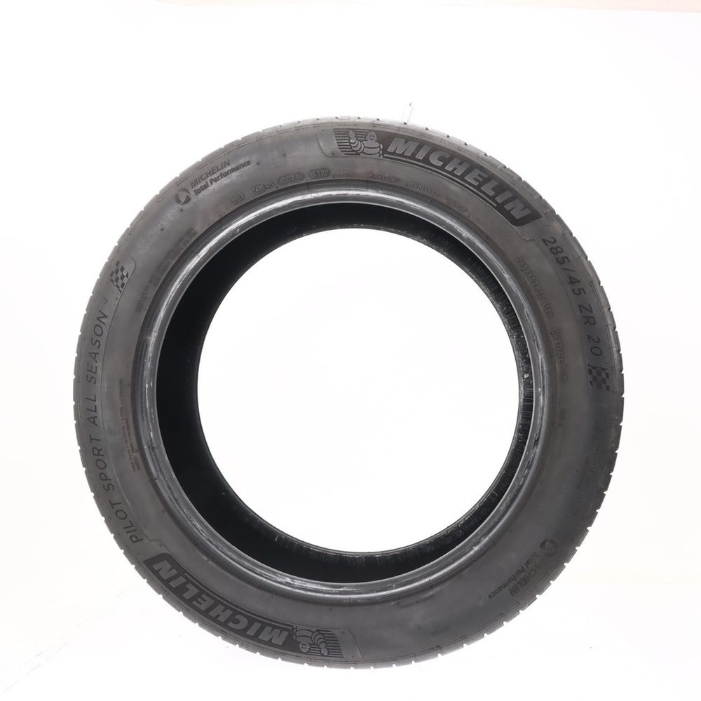 Set of (2) Used 285/45ZR20 Michelin Pilot Sport All Season 4 112Y - 6.5-8/32 - Image 3