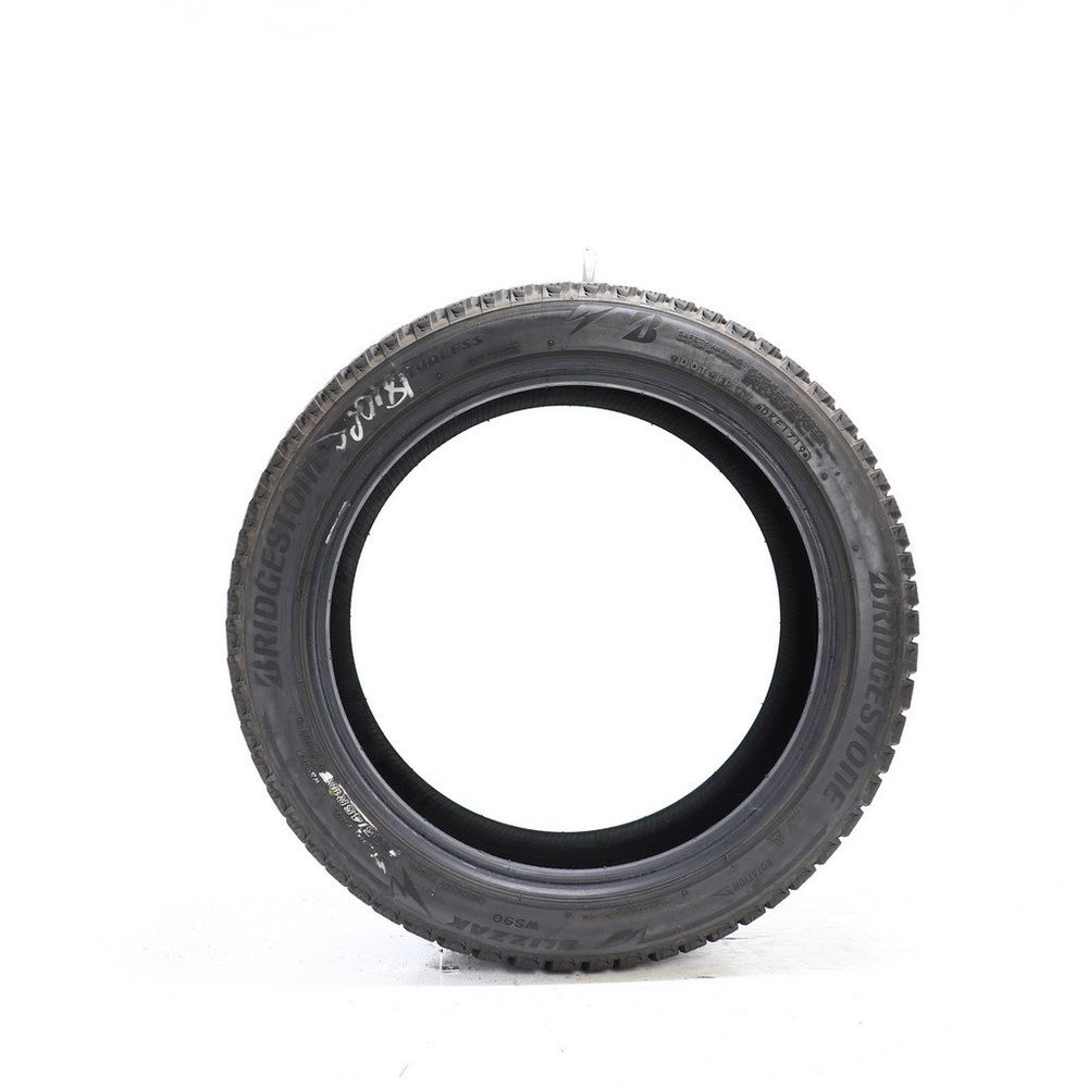 Set of (4) Used 235/45R18 Bridgestone Blizzak WS90 Studless 94H - 10-10.5/32 - Image 3