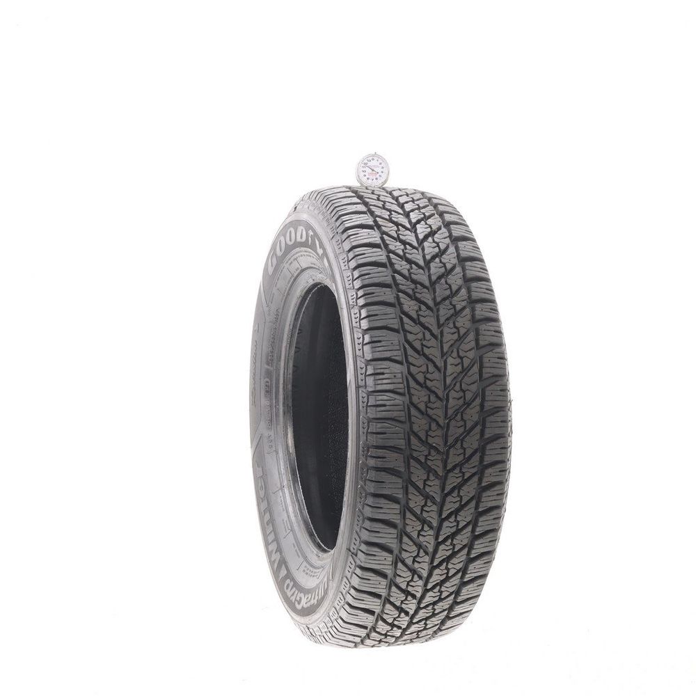 Set of (2) Used 235/60R16 Goodyear UltraGrip Winter 100T - 11.5-12.5/32 - Image 1