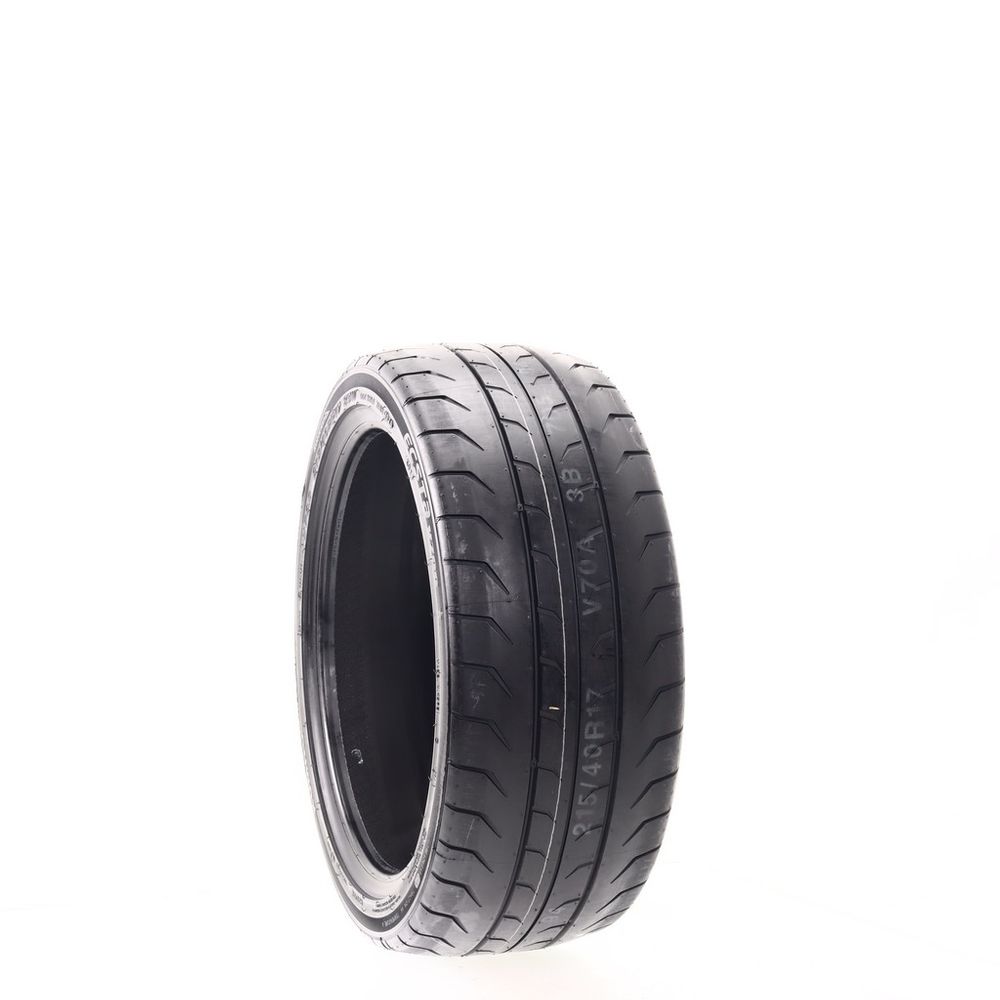 Set of (2) Driven Once 215/40ZR17 Kumho Ecsta V70A 83W - 7/32 - Image 1