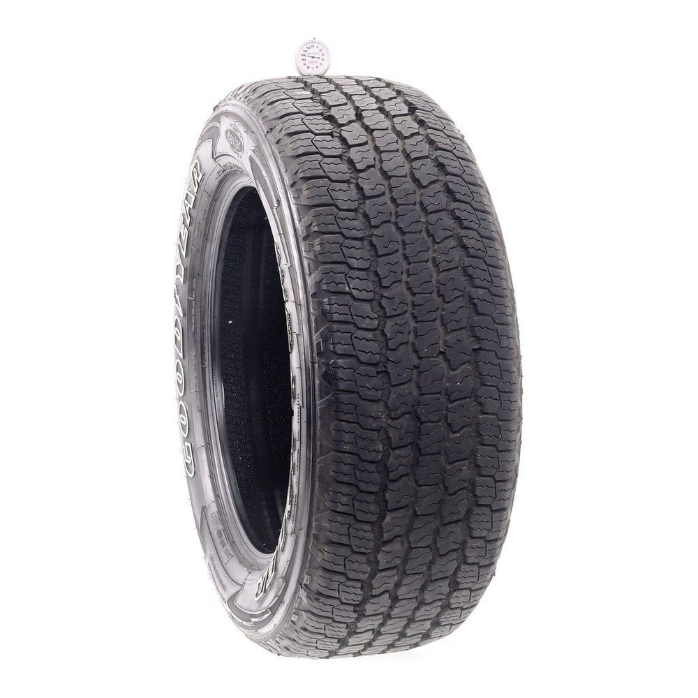 Set of (2) Used 275/55R20 Goodyear Wrangler All-Terrain Adventure Kevlar 113T - 10.5-11/32 - Image 1
