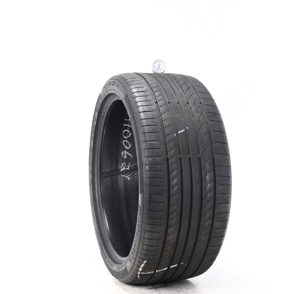 Used 285/35ZR21 Continental ContiSportContact 5P MO 105Y - 7.5/32 - Image 1