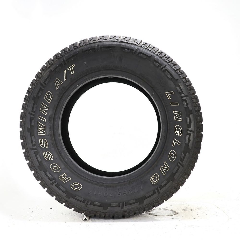 Set of (2) Driven Once LT 265/70R17 Linglong Crosswind A/T 121/118R ...