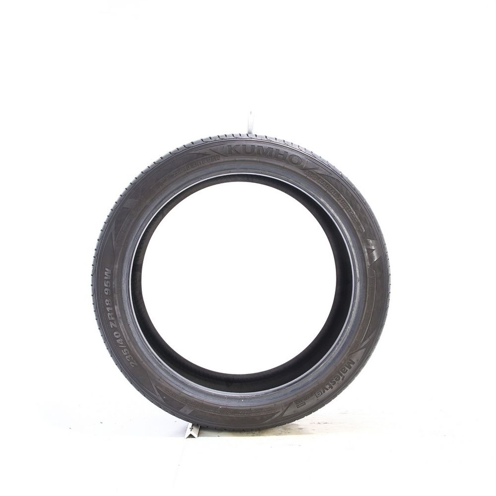 Set of (2) Used 235/40ZR18 Kumho Majesty 9 Solus TA91 95W - 7-8/32 - Image 3