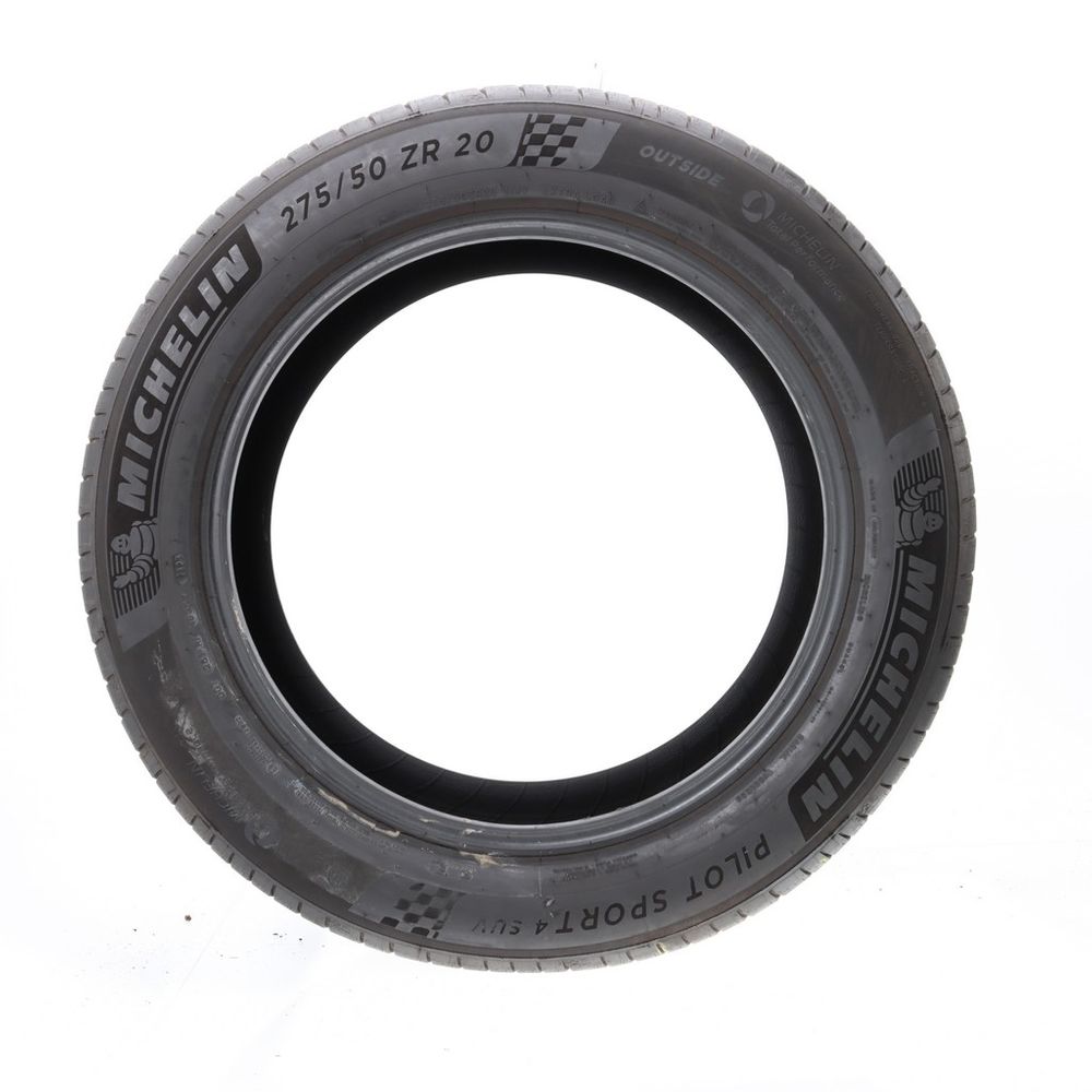 Set of (2) Used 275/50ZR20 Michelin Pilot Sport 4 SUV MO1 113Y - 7-7.5/32 - Image 3