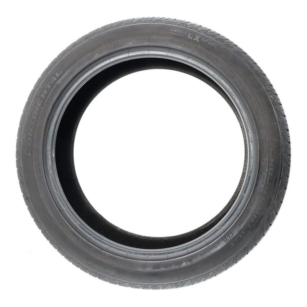 Used 255/45R20 Continental CrossContact LX Sport VOL ContiSilent 105H - 7.5/32 - Image 3