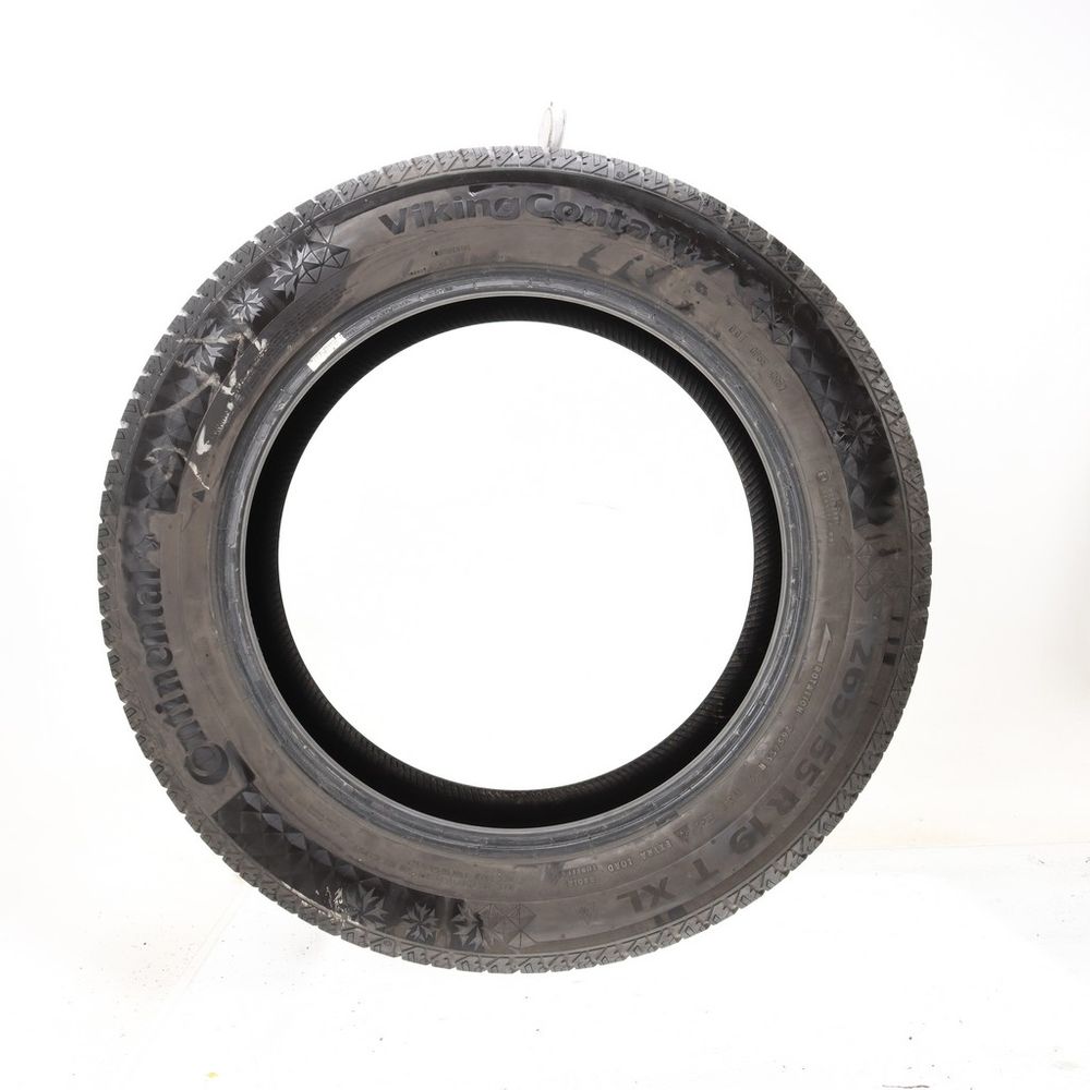 Set of (2) Used 265/55R19 Continental VikingContact 7 113T - 5.5/32 - Image 3