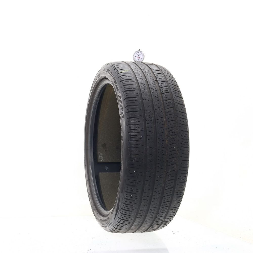 Set of (4) Used 255/40R21 Pirelli Scorpion Zero VOL PNCS 102V - 5-6/32 - Image 4