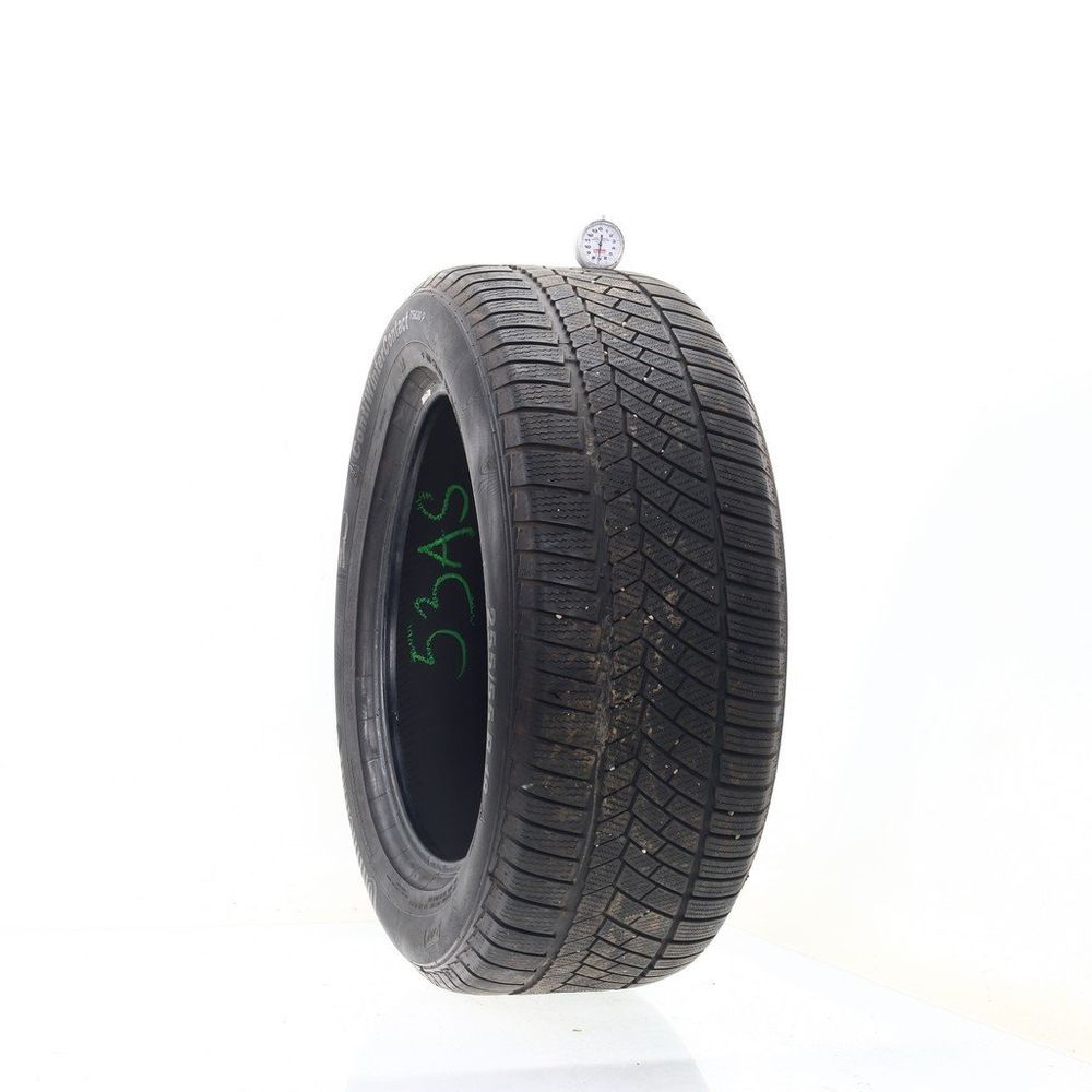 Used 255/55R18 Continental ContiWinterContact TS830P SUV NO 105V - 7/32 - Image 1
