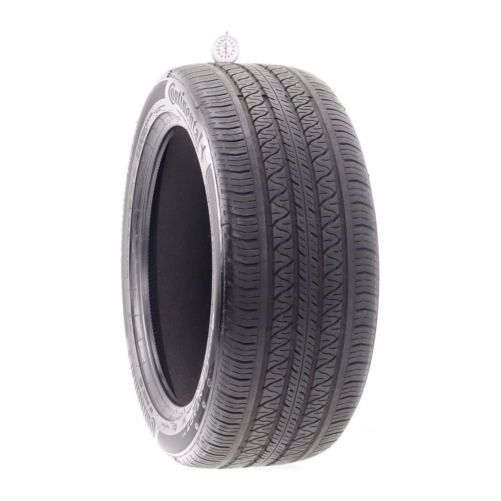 Set of (2) Used 255/45R19 Continental ProContact RX ContiSilent T2 104W - 7-7.5/32 - Image 1