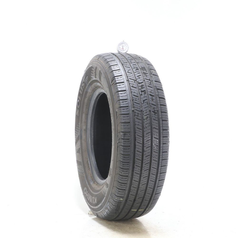 Set of (2) Used 235/75R15 Kumho Solus TA11 105T - 6.5/32 - Image 1