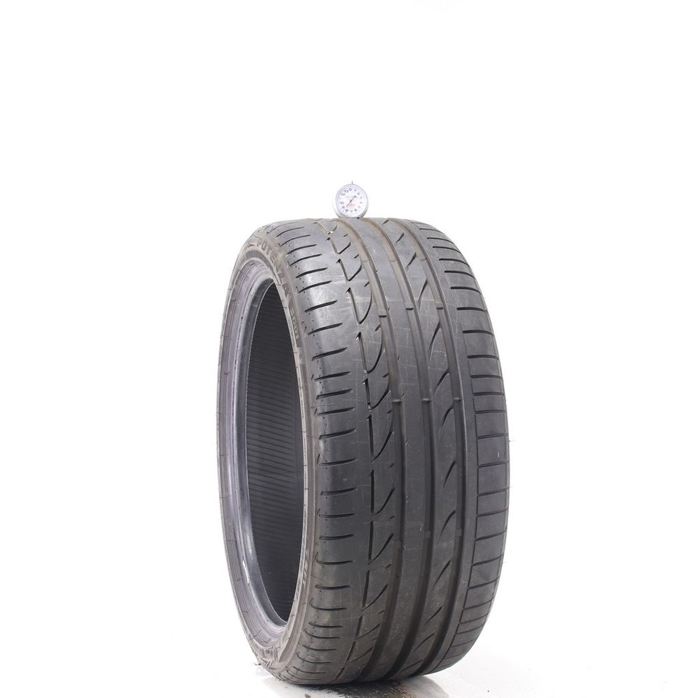Set of (2) Used 255/35R19 Bridgestone Potenza S001 RFT 92Y - 7-8.5/32 - Image 4