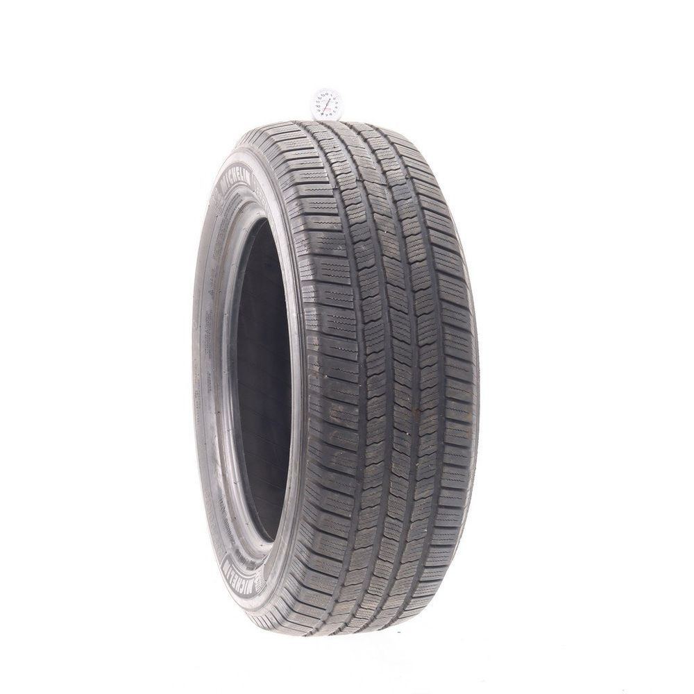 Set of (2) Used 235/60R18 Michelin Defender LTX M/S 107H - 8-9.5/32 - Image 1