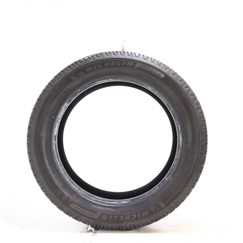 Set of (2) Used 225/55R18 Michelin Defender 2 98H - 8.5-10/32 - Image 3
