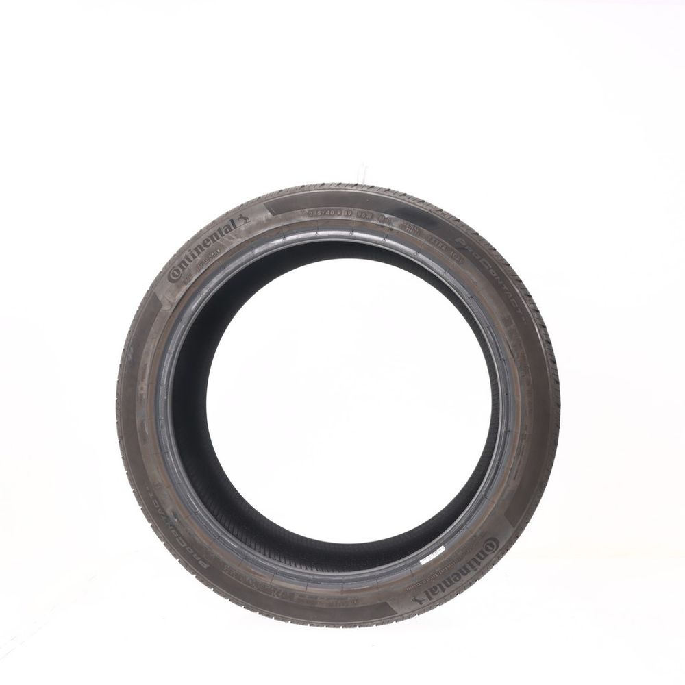 Set of (4) Used 235/40R19 Continental ProContact RX ContiSilent T1 96W - 6.5-7.5/32 - Image 6