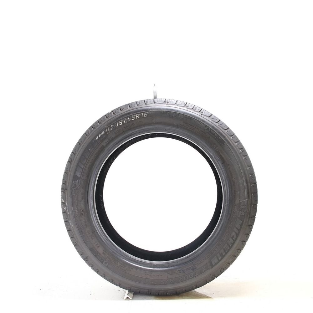 Set of (4) Used 205/55R16 Michelin X Tour A/S T+H 91H - 7.5-8.5/32 - Image 3