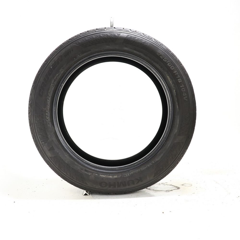 Set of (2) Used 225/60R18 Kumho Crugen HP71 104V - 10/32 - Image 3