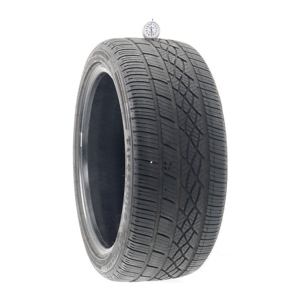 Set of (2) Used 255/40R19 Firestone Firehawk AS V2 100W - 6.5-8/32 - Image 1
