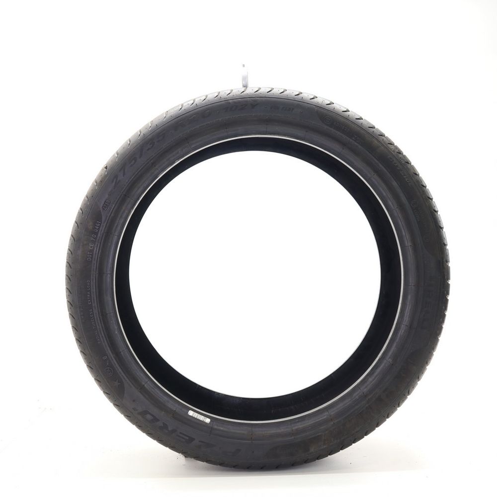 Set of (2) Used 275/35R20 Pirelli P Zero Run Flat 102Y - 6/32 - Image 3