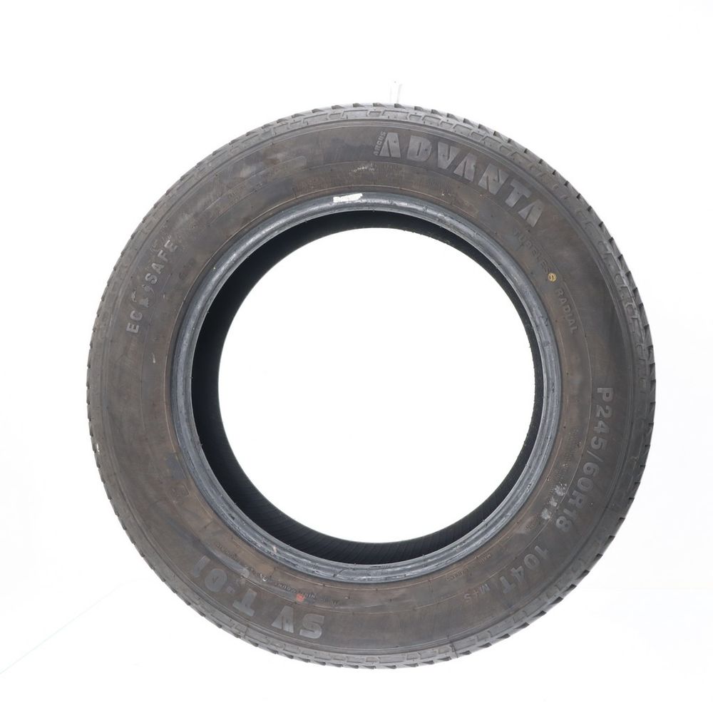 Set of (2) Used 245/60R18 Advanta SV T-01 104T - 9-10/32 - Image 3