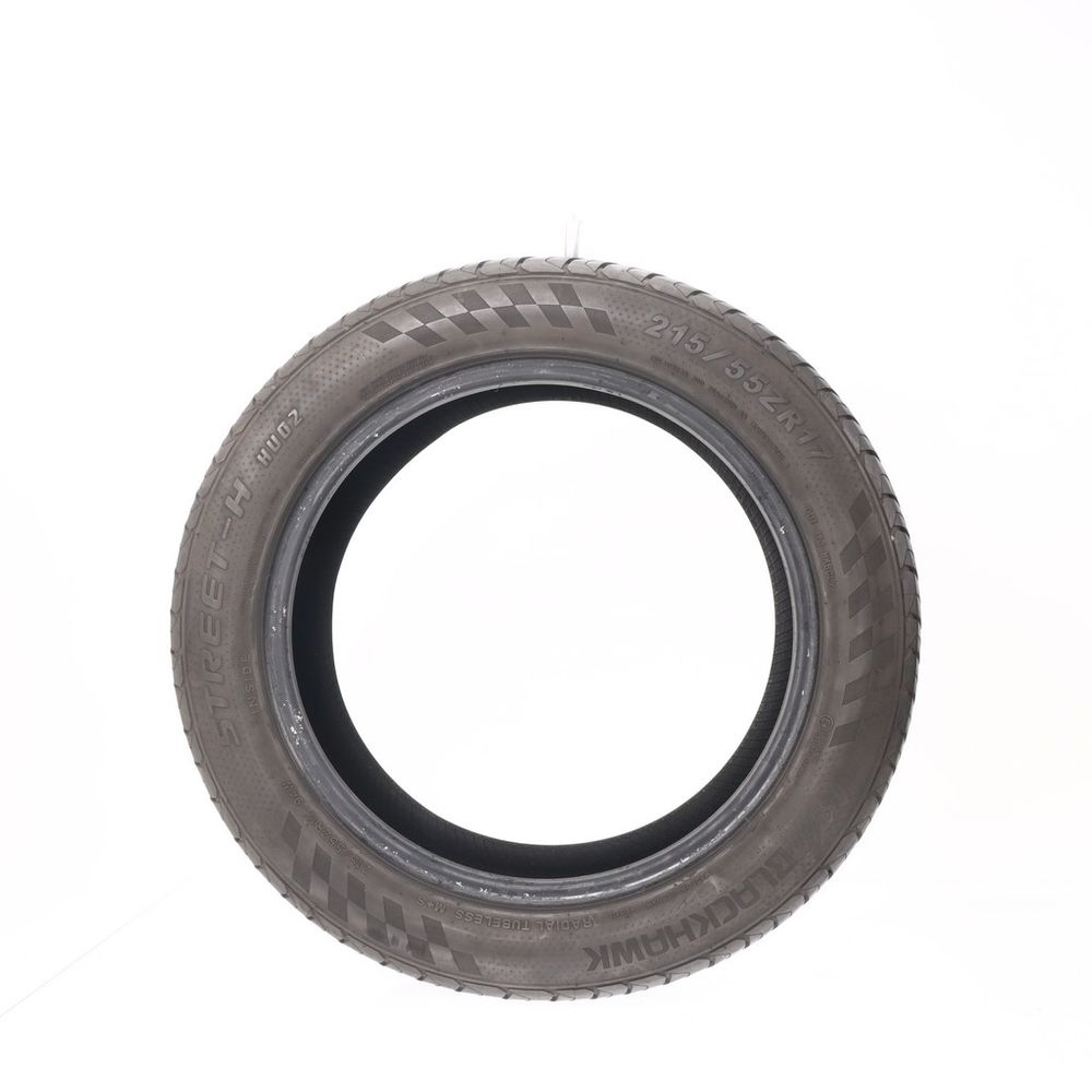 Set of (2) Used 215/55ZR17 Blackhawk Street-H HU02 94W - 8/32 - Image 3